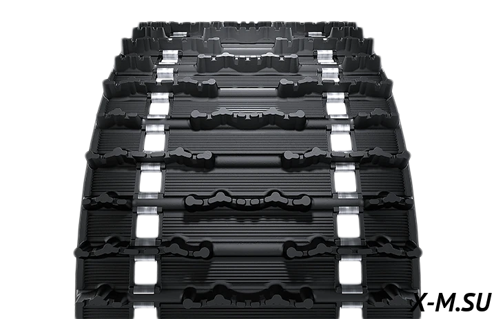 Гусеница увеличенного зацепа 23мм для снегохода Ермак 600L/800L Полярник (80 шагов) Гусеница увеличенного зацепа 23мм для снегохода Ермак 600L/800L Полярник (80 шагов)