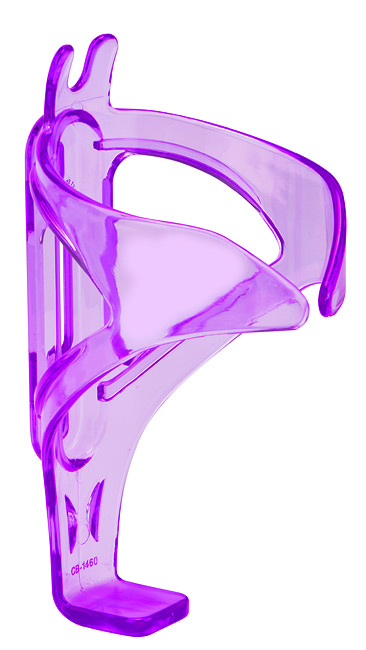 Флягодержатель CB-1460 на раму, поликарбонат, фиолетовый 550058