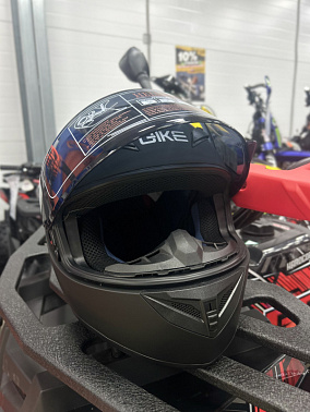 Шлем интеграл HETOSHI XD1-237 цв. Темно-серый  р. XXL