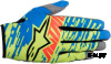 Перчатки YOUTH RACER BRAAP GL BLUE RED LIME