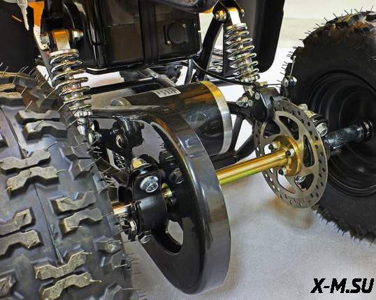 Квадроцикл GreenCamel Гоби K40 (36V 800W R6 Цепь) быстросъем