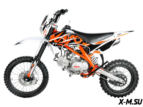 Питбайк KAYO BASIC TT140 17/14 KRZ (механ. сцепл., кикстартер)
