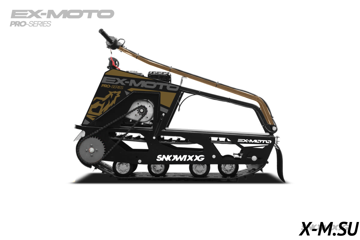 Мотобуксировщик EX-MOTO SNOWDOG S380 8л.с. Мотобуксировщик EX-MOTO SNOWDOG S380 8л.с.