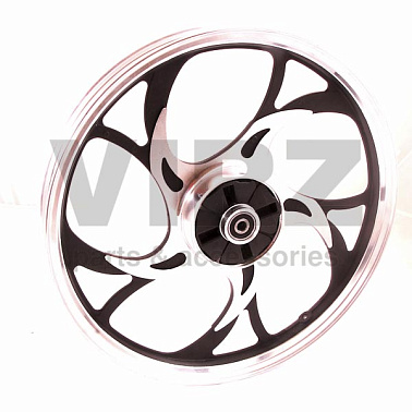 Диск колесный R17 задний 1.6-17 (литой) (барабан. 110мм) (5 дв. закруг. лучей); 