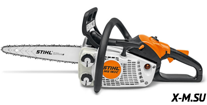 Бензопила MS 193 С-Е (1,3 кВт.30см.13 RMS 64. 3,5кг) Cаrving