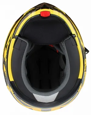 Снегоходный шлем MODE1 Blitz (XTR, MODE1Blitz) (стекло с электроподогревом, Термопластик, глянец, Жёлтый/Чёрный)